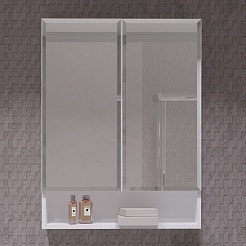 Opadiris Мебель для ванной Фреш 120 R под стиральную машину подвесная белая – фотография-11